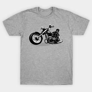 Cartoon Motorbike T-Shirt